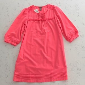 NWT H&M Neon Pink summer swing dress Sz 4